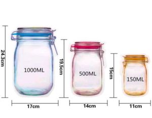 Ziplock Pouches 3 Pcs Set
