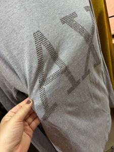 Armani Exchange Sarosvki Print Tee