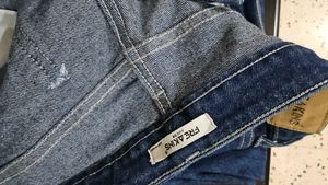 Blue Freakins Used Jeans