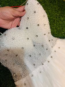 Elegant White Party gawn