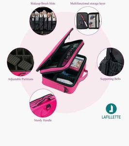 Pink Makeup &amp; Cosmetic Organizer Bag