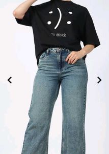 Shein Black Graphic Print T-Shirt