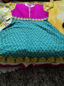 anarkali kurta with dupatta