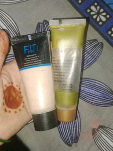 Fil Me Foundation And Limpet Beauty Primer