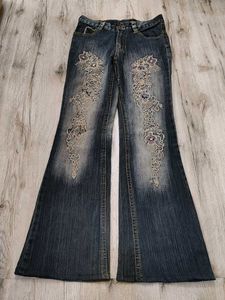 Sc8746 Sabrin Bootcut Jeans Waist 28