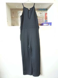 Sleek Black Jumpsuit