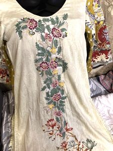 Floral Print Kurta
