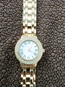 Elegant Gold-Tone Women's Watch