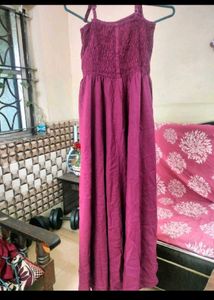 Wine Maxi Dress