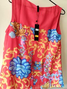 2 Floral Print Sleeveless Top