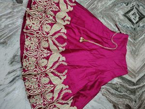 Applique Work Lehenga