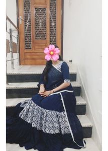 Navy Blue Navratri Special Dress💙🦋