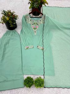 New Standard Siraak Dress full Embroidery work Dre