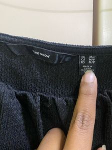 Chic Black Mini Dress for club and night outs deep