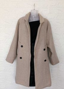Korean Beige Overcoat