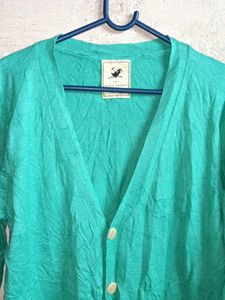 Women&#39;s Winter Fashion Cardigan Sweater Green 💚