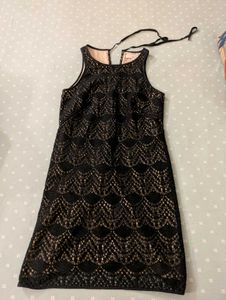 Elegant Black Lace Dress