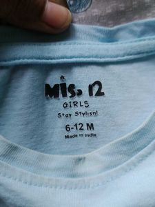 Baby Girl Tshirt New Without Tag