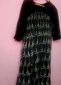 Beautiful  Net Embroiderd Dress