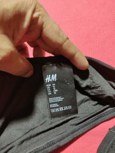 H&amp;M one-shoulder bikini top