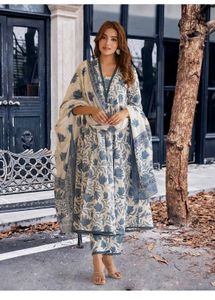 Floral Print Kurta Set