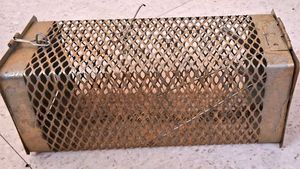 Vintage Metal Mesh Basket