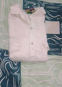 Vintage White Button-Down