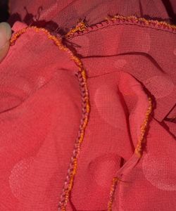 Pink Bubble Scarf/ Stole