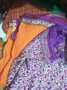 Elegant Purple Saree