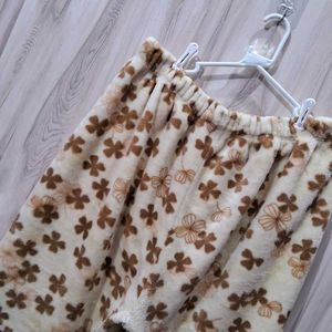 Khaki Coloured Woolen Trousers