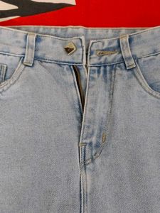 Denim Maxi Skirt