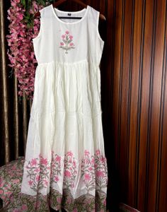 Floral Rich Cotton Dress