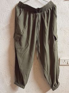 Olive Green Cargo Pants