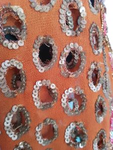 Pure Khaddi Georgette Dupatta With Work All Over