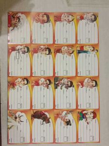 Adorable Ganesha Name Labels (Pack Of 10 Sheet)