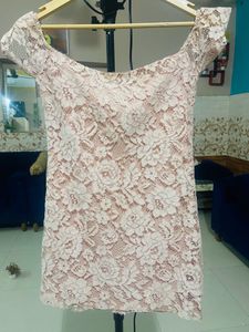 Peach Colour One Piece