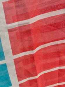 Two Colour Pattern Scarf For Women.