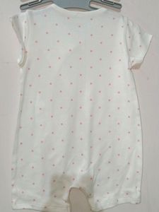 Tex Full Attached Dress For 3 To 6 Month Baby