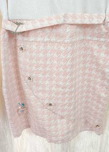 Cute White &amp; Pink Dress