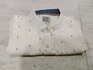 Stylish Cotton Half-White Shirt