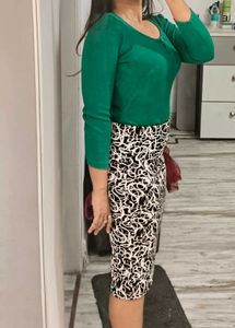 Combo Offer - Bodysuit Top And Skirt