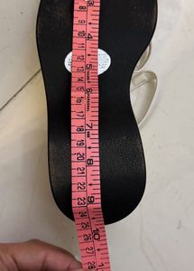 Anni Black Leopard White Wedge