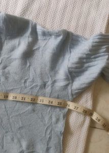 SKY BLUE PULLOVER SWEATSHIRT