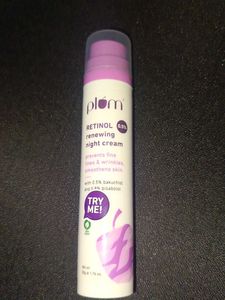 PLUM ( retinol renewing night cream )