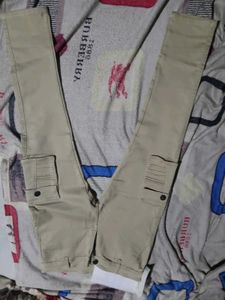 Cargo Beige Jeans