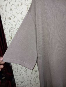 DRAW FIT knitwear oat beige tshirt