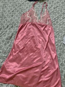 Satin Lace Nightsuit