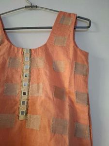 Peach Kurta set