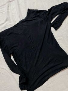 ❗ CLEARANCE ❗ Glitter Elegant Black Top