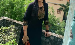 black kurti 🖤